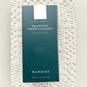 Ranavat NEW in box balancing cream cleanser Ayurvedic 100 ML 3.4 OZ full size
